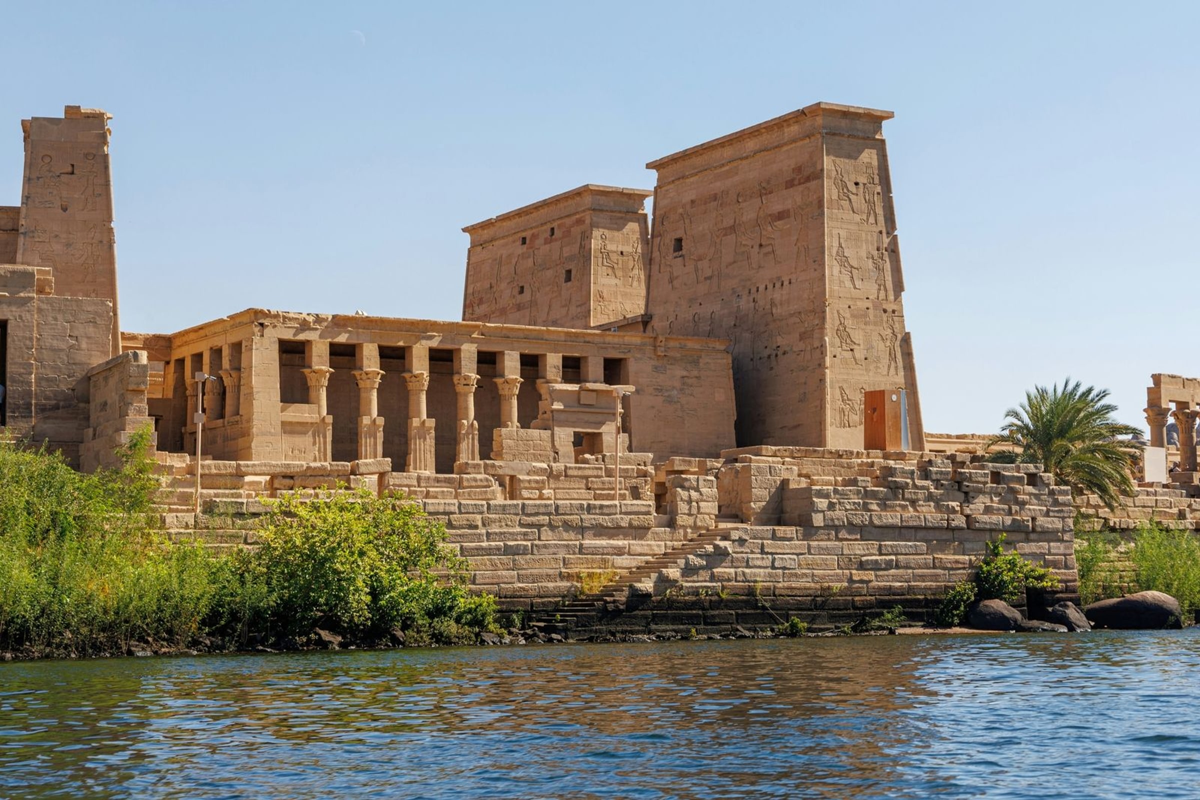 Philae-Tempel, Landausflug